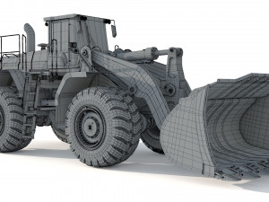Volvo L350F Wheel Loader 3Dモデル