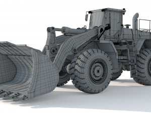 Volvo L350F Wheel Loader 3Dモデル
