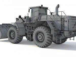 Volvo L350F Wheel Loader 3D Model