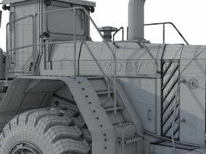 Volvo L350F Wheel Loader 3Dモデル