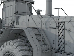 Volvo L350F Wheel Loader 3D Model