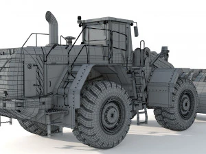 Volvo L350F Wheel Loader 3D Model
