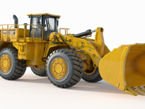 Caterpillar Cat 988K Wheel Loader Modelo 3D