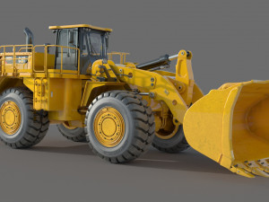 Caterpillar Cat 988K Wheel Loader Modelo 3D