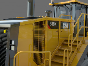 Caterpillar Cat 988K Wheel Loader Modelo 3D