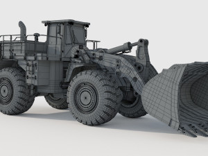 Caterpillar Cat 988K Wheel Loader Modelo 3D