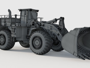 Caterpillar Cat 988K Wheel Loader Modelo 3D