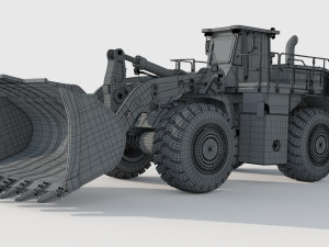 Caterpillar Cat 988K Wheel Loader Modelo 3D