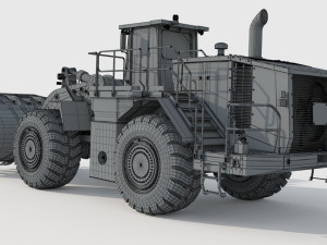Caterpillar Cat 988K Wheel Loader Modelo 3D
