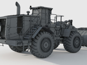 Caterpillar Cat 988K Wheel Loader Modelo 3D