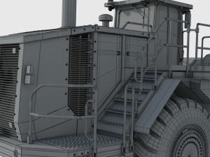 Caterpillar Cat 988K Wheel Loader Modelo 3D