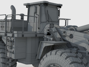 Caterpillar Cat 988K Wheel Loader Modelo 3D