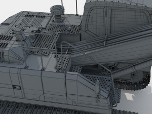 Volvo EC220EL Excavator 3D Model