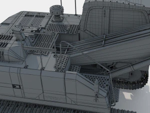 Volvo EC220EL Excavator 3D Model