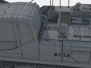 Volvo EC220EL Excavator 3D Model