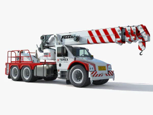 Кран Franna 40t 3D Модель