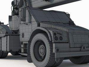 Franna 40t Crane Modelo 3D