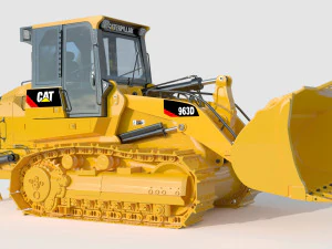 Caterpillar Crawler Loaders 963D 3D Model