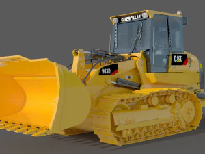 Caterpillar Crawler Loaders 963D 3D Model