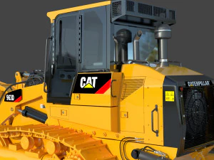 Caterpillar Crawler Loaders 963D 3D Model