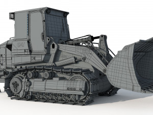 Caterpillar Crawler Loaders 963D 3D मॉडल