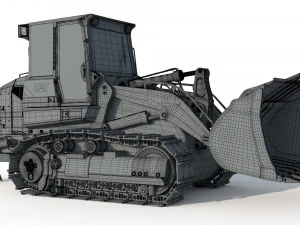 Caterpillar Crawler Loaders 963D 3D Model