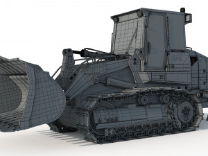 Caterpillar Crawler Loaders 963D 3D मॉडल