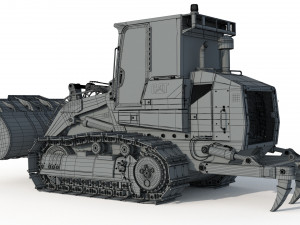 Caterpillar Crawler Loaders 963D 3D मॉडल