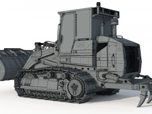 Caterpillar Crawler Loaders 963D 3D Model