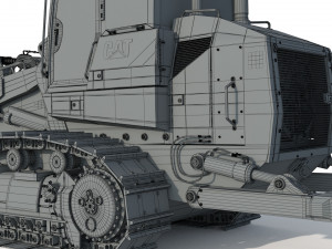 Caterpillar Crawler Loaders 963D 3D मॉडल