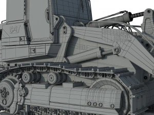 Caterpillar Crawler Loaders 963D 3D Model