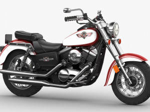 Kawasaki Vulcan Classic 1500 3D Model