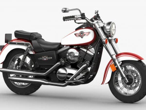 Kawasaki Vulcan Classic 1500 3D Model