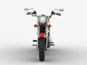 Kawasaki Vulcan Classic 1500 3D Model