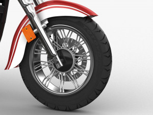 Kawasaki Vulcan Classic 1500 3D Model