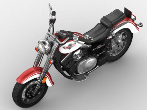 Kawasaki Vulcan Classic 1500 3D Model