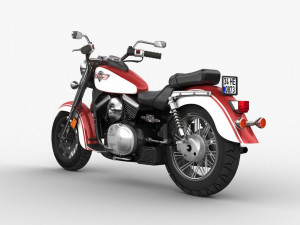 Kawasaki Vulcan Classic 1500 3D Model