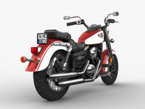 Kawasaki Vulcan Classic 1500 3D Model
