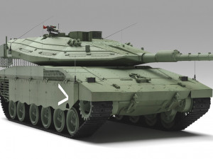 Tank Merkava Mark IV Model 3D