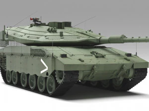 Tank Merkava Mark IV 3D Model