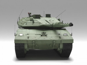 Tank Merkava Mark IV Model 3D