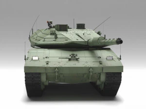 Tank Merkava Mark IV 3D Model
