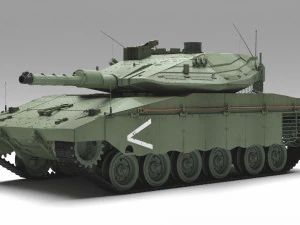 Tank Merkava Mark IV 3D Model