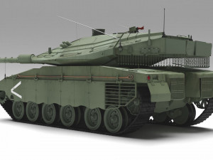 Tank Merkava Mark IV Model 3D