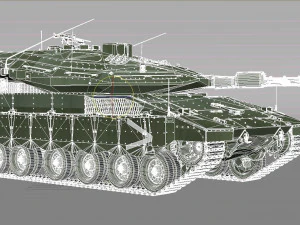 Tank Merkava Mark IV 3D Model