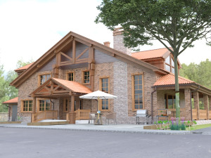 House castle 3D Model