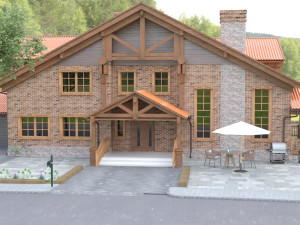 House castle Model 3D