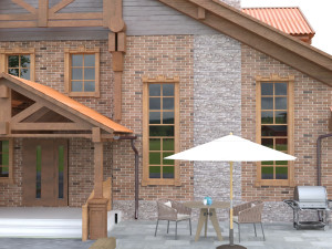 House castle Model 3D