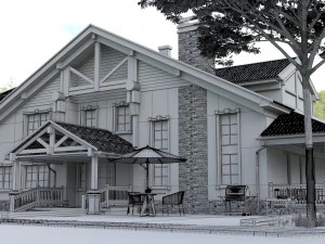 House castle 3D Model