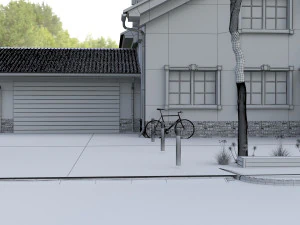 House castle 3D Model